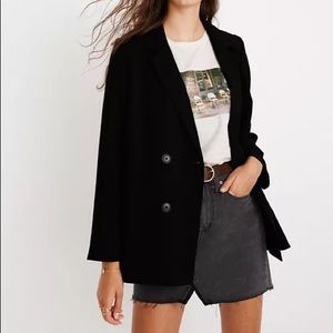 NWT Madewell Caldwell Double Breasted Blazer